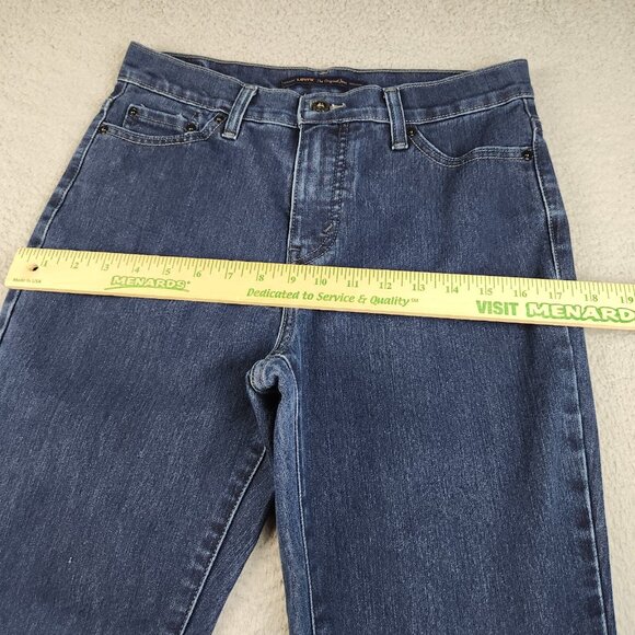 Levi's Jeans Women's 10 Perfectly Slimming 512 Skinny Dark Wash Pants Stretch - Picture 6 of 14
